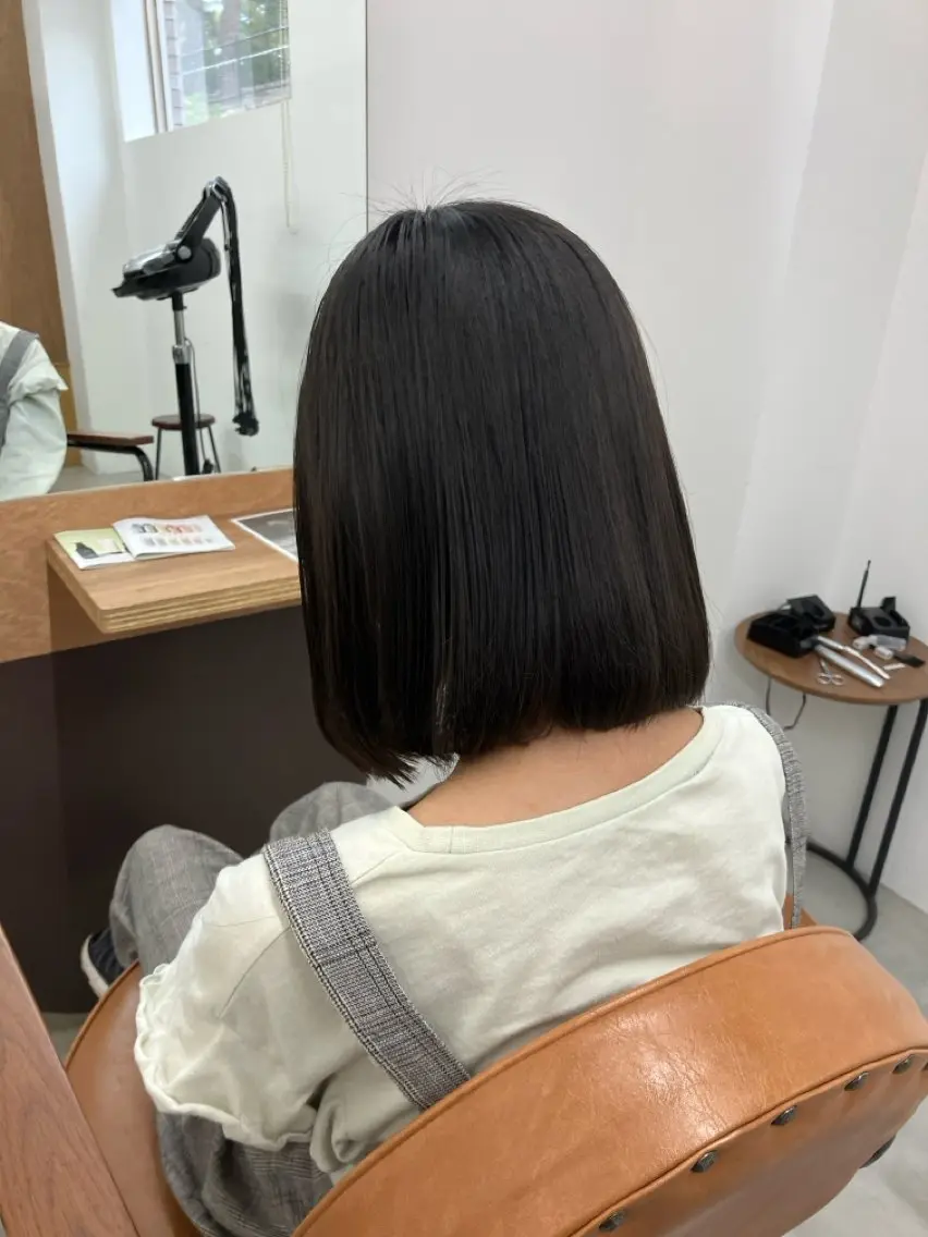 ショート くせ毛 髪質改善 縮毛矯正 wa daのヘアスタイル