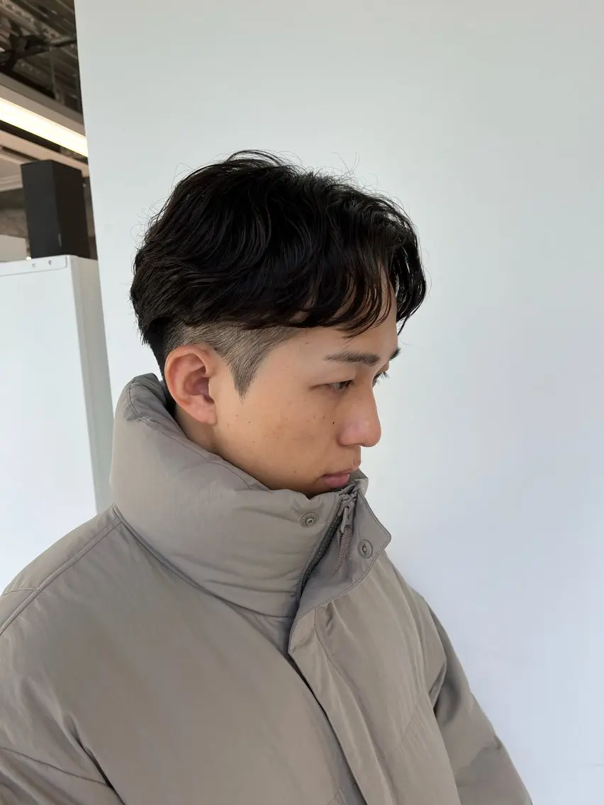 ショート パーマ メンズ 🏆メンズヘア特化 🥇代表りんぺーのヘアスタイル