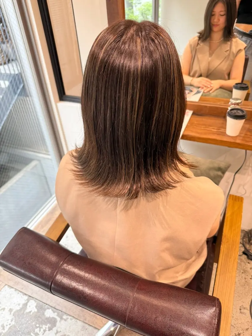 ミディアム パーマ無料モデル様 募集中💖ゆりのヘアスタイル