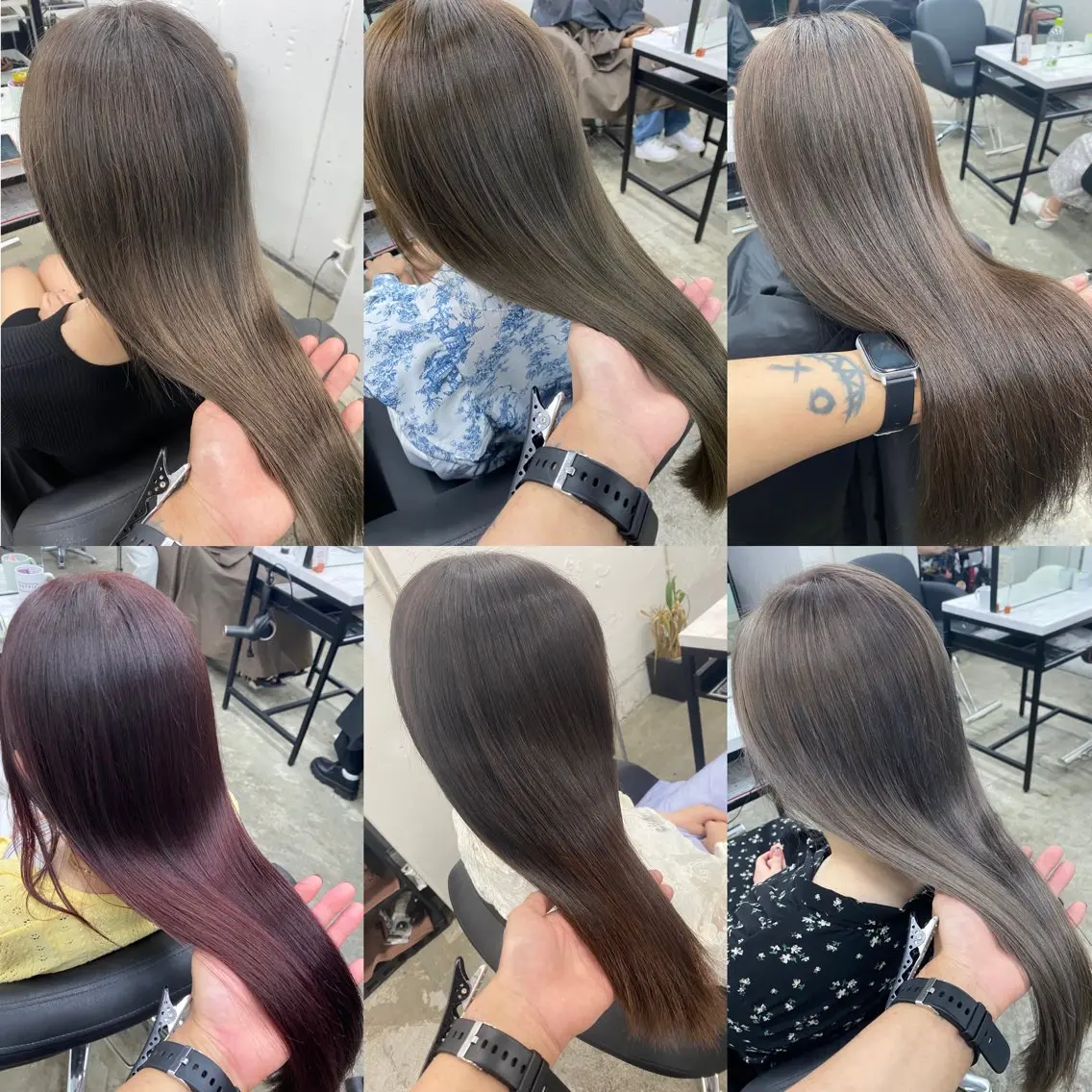 ロング カラー 髪質改善 トリートメント ヘアカラー トリートメント ヘッドスパ 艶ハイトーン特化 tatsuのヘアスタイル