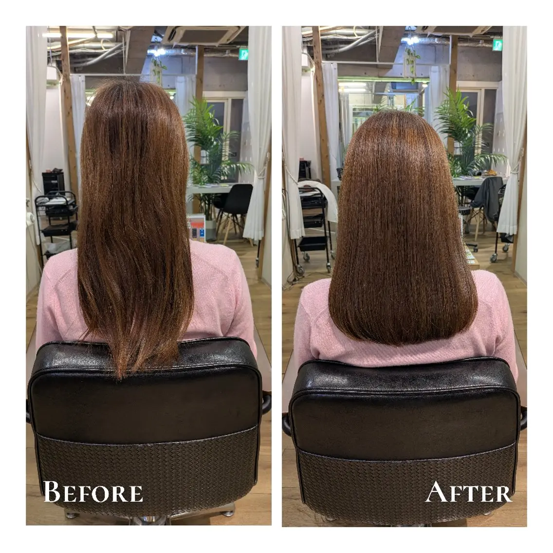 セミロング カット トリートメント 有馬 葵のヘアスタイル