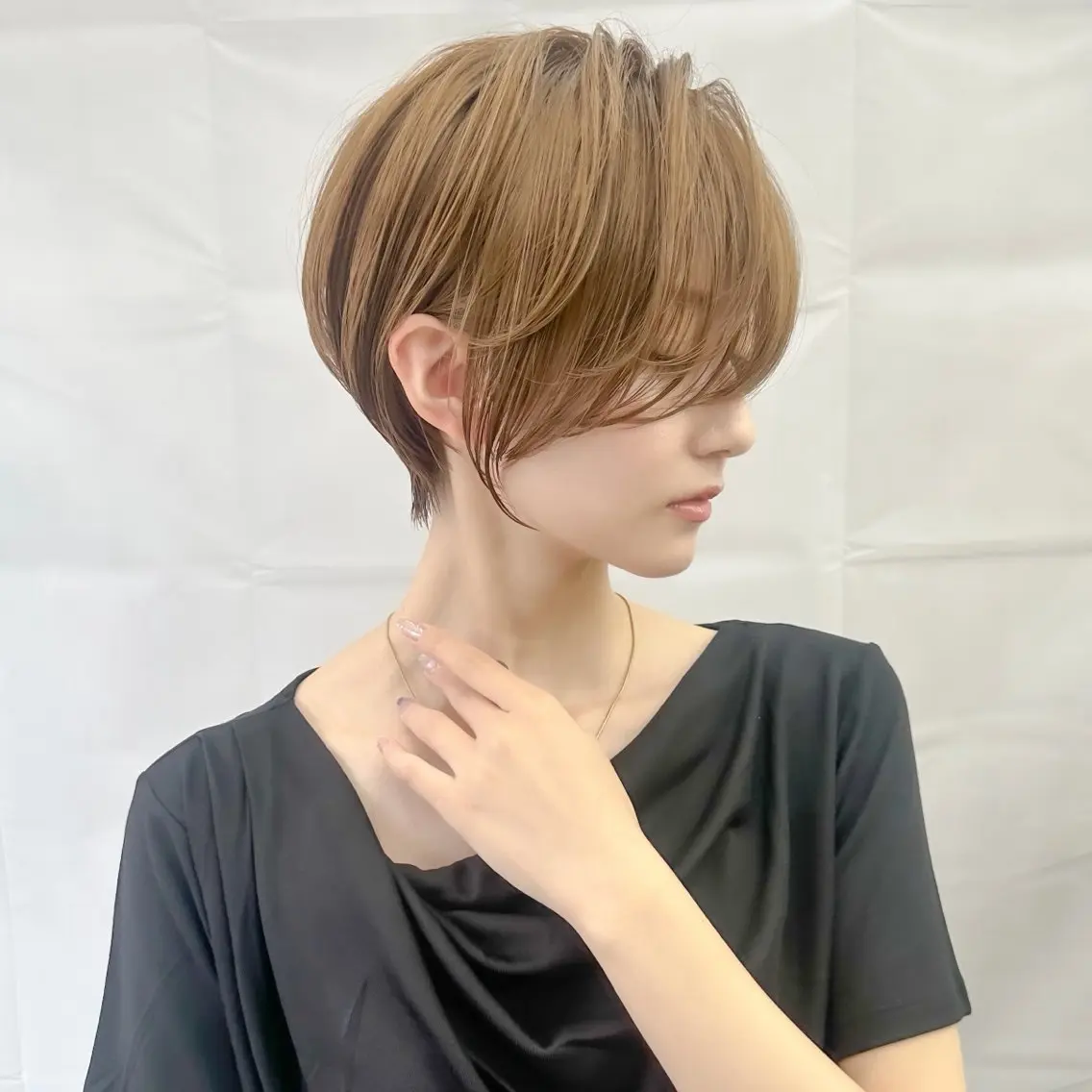 ショート パーマ 韓国💞艶カラー/ 髪質改善/ハルカ🌙のヘアスタイル
