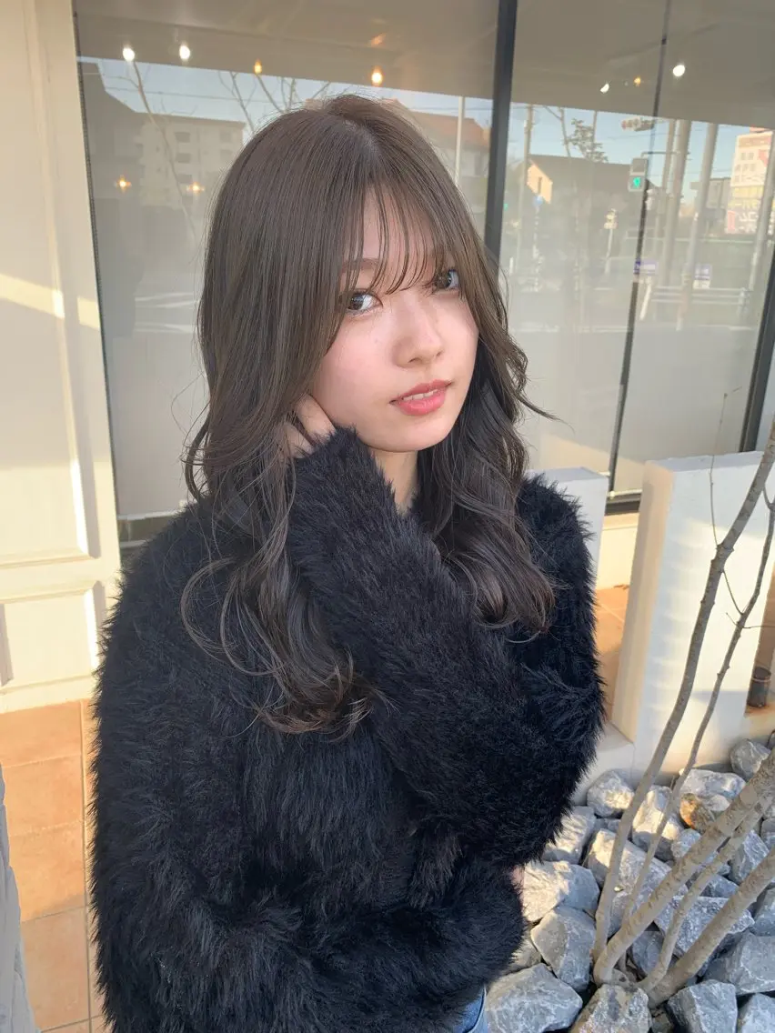 ロング カラー ブラウンカラー ♡田口 結彩♡のヘアスタイル