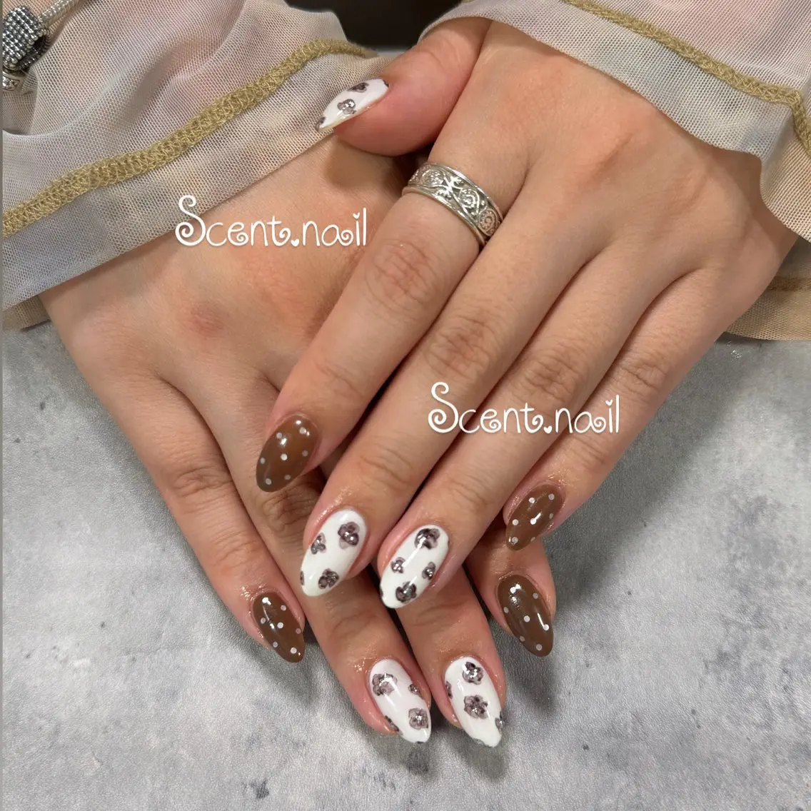 ネイル ハンドネイル Scent.nail セントネイルのネイルデザイン
