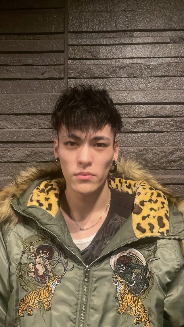 ショート メンズ モヒカン ソフトモヒカン 延原 雄大のヘアスタイル