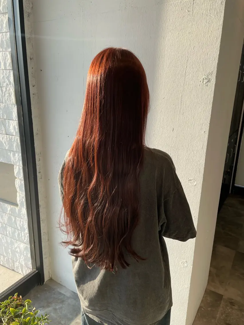 ロング ヘアカラー 🧋ミルクティーカラ ー🧋特化小林拓登のヘアスタイル