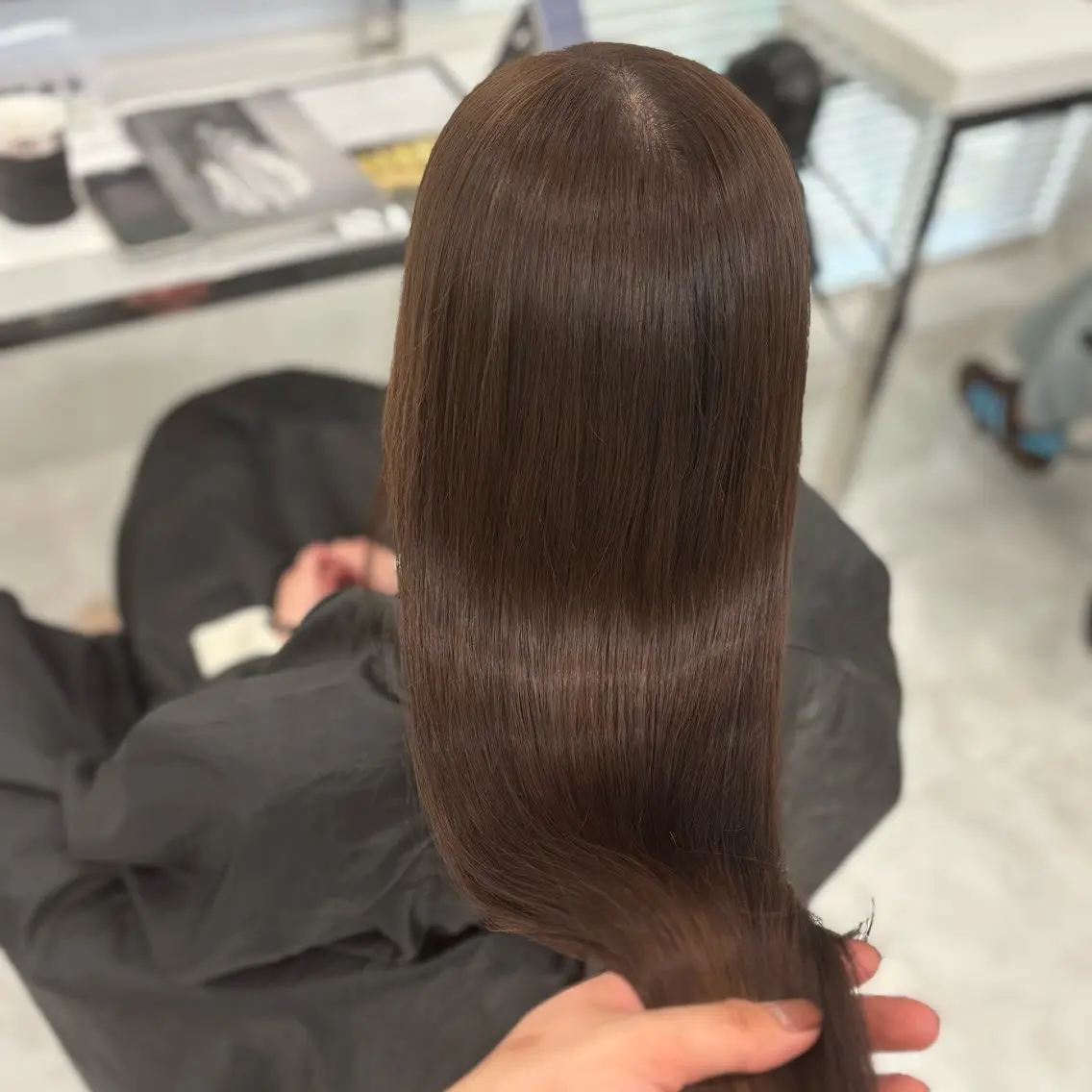 ロング ヘアカラー トリートメント ヘッドスパ 上品🤍韓国レイヤー /透明感🤍FUGAのヘアスタイル