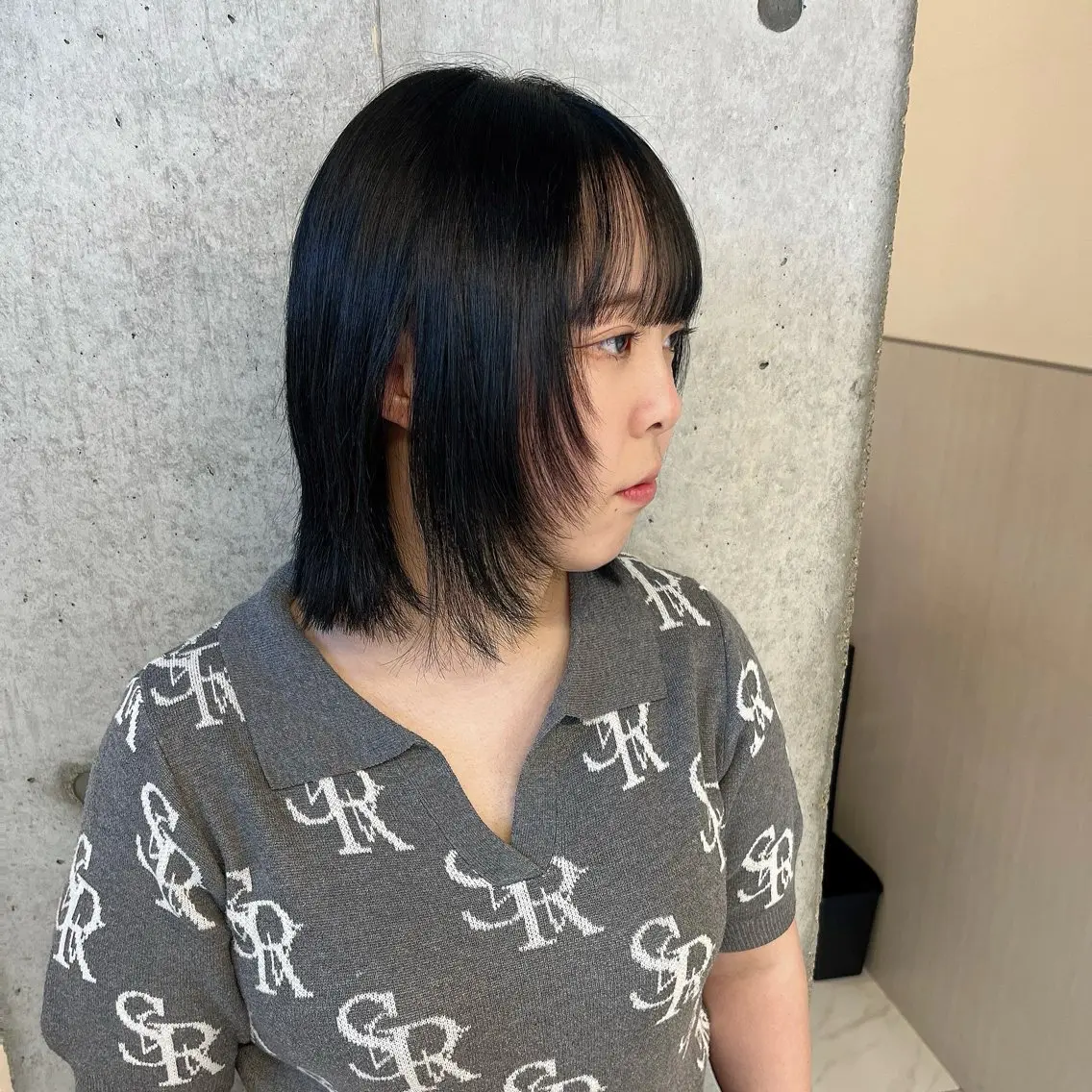 ミディアム カラー カット ヘアカラー りおな/髪質改善/ カラー /平尾のヘアスタイル