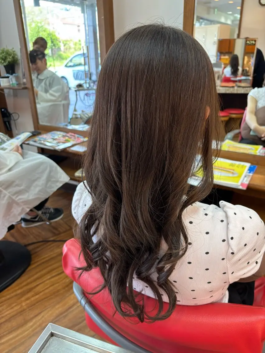 ロング ビューティサロン モリワキのヘアスタイル