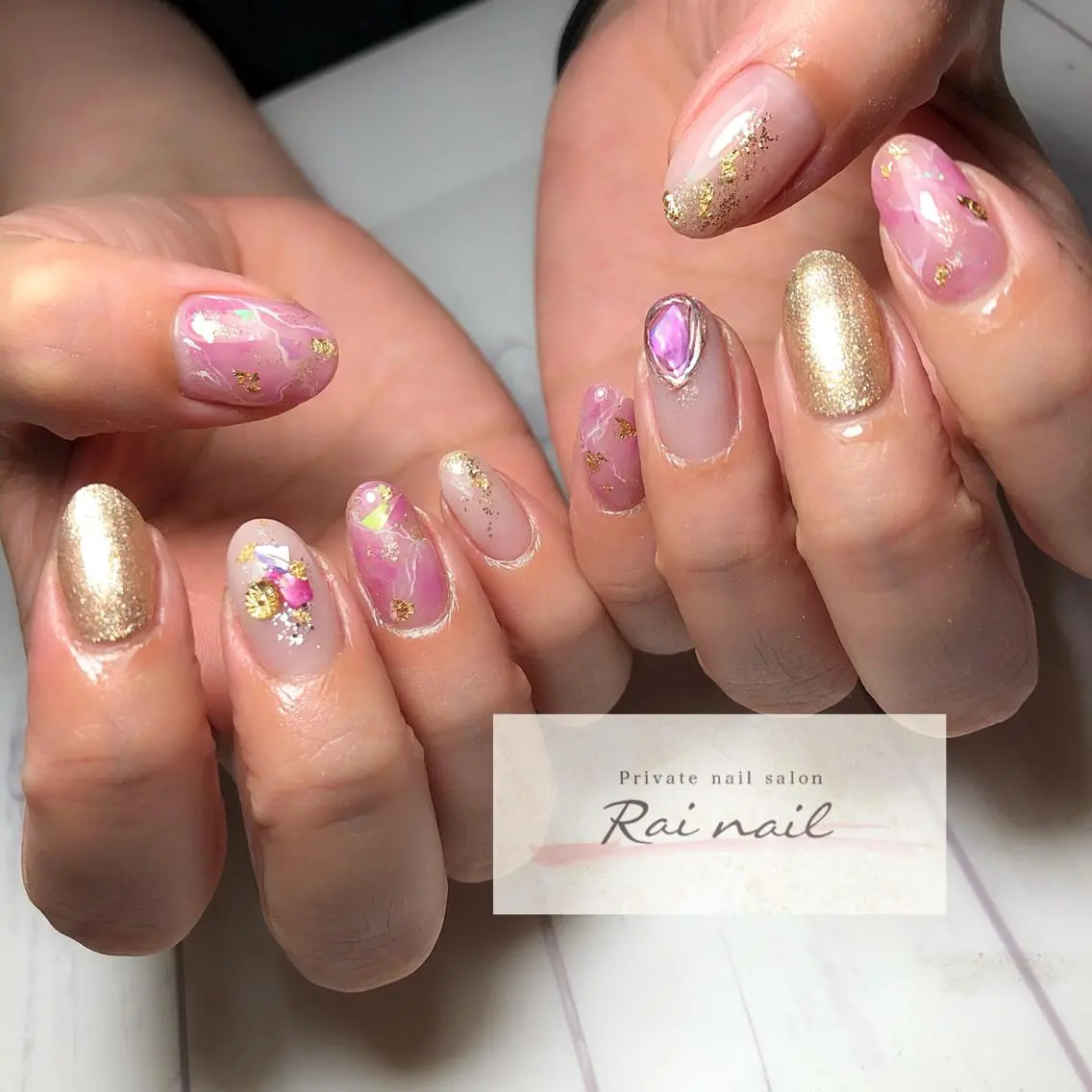 ネイル ハンドネイル Rai nail_ Risaのネイルデザイン
