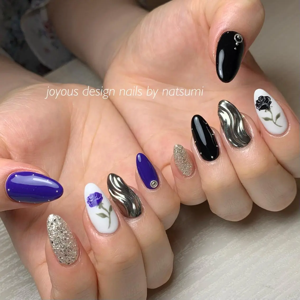 ネイル ハンドネイル jdn natsumiのネイルデザイン