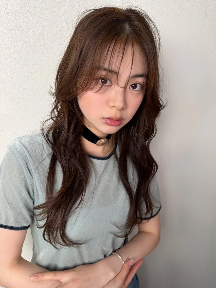 ロング カラー 銀座/骨格診断 垢抜けレイヤー/菅原のヘアスタイル