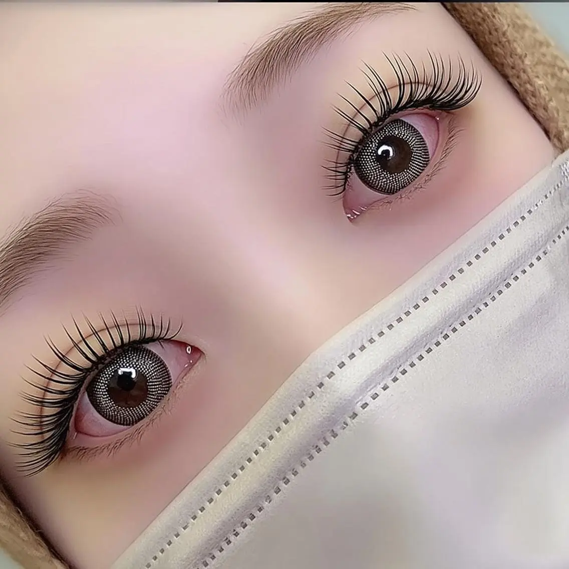 マツエク・マツパ 束感まつ毛 韓国風マツエク パリジェンヌラッシュリフト まつげパーマ マツパ PLATINUM DOLL arisaのマツエク・マツパデザイン