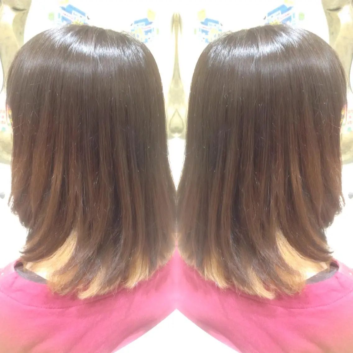 ミディアム 中林 由佳のヘアスタイル