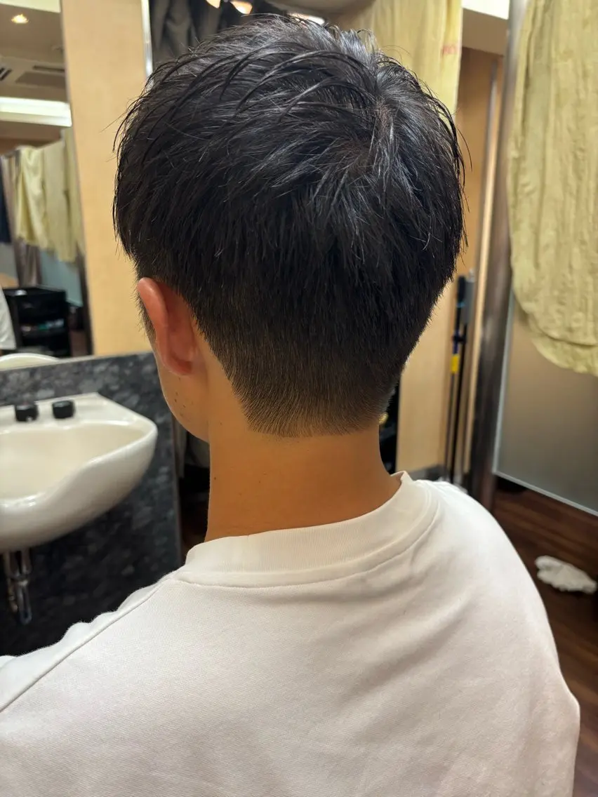 ショート メンズ 刈り上げ ショートヘア 村上ひかり /メンズモデル募集のヘアスタイル