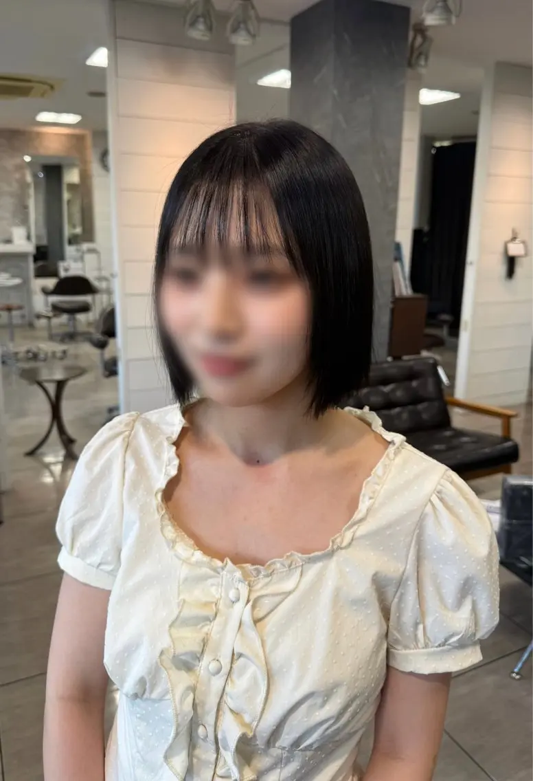カラー ハイトーンカラー✨ 慶田玲和のヘアスタイル