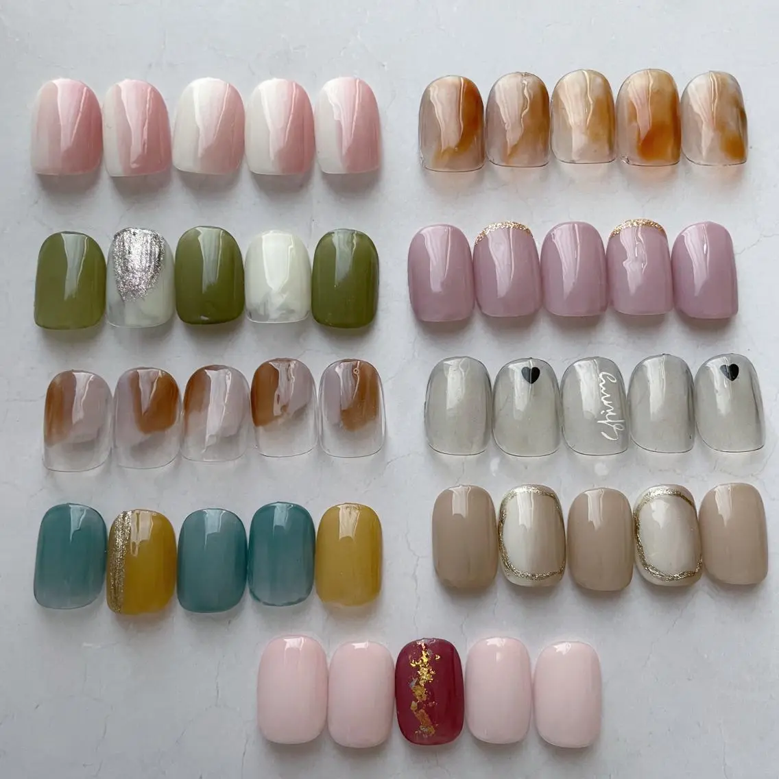 & BE nail アンドビーネイルのネイルデザイン