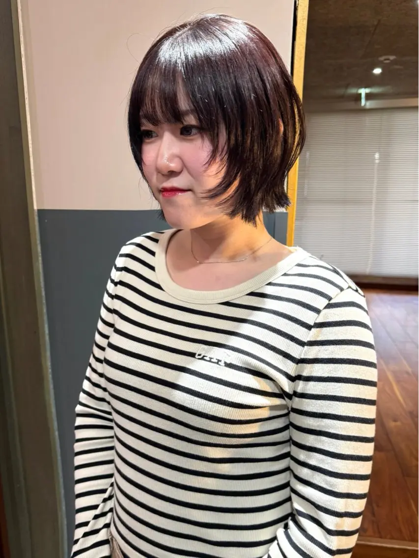ショート カラー カット ヘアカラー トリートメント mai / linoah˚✧のヘアスタイル