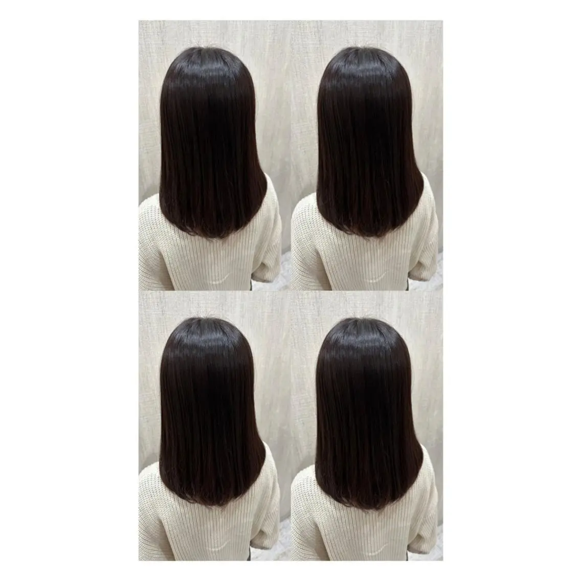 セミロング カラー カット ヘアカラー トリートメント 店長✨レイヤー✖️ 髪質改善✖️韓国ヘアのヘアスタイル