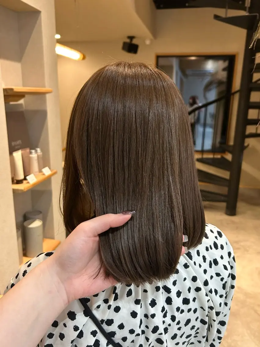 ショート カラー カット ヘアカラー トリートメント MIKU / BASE hairのヘアスタイル