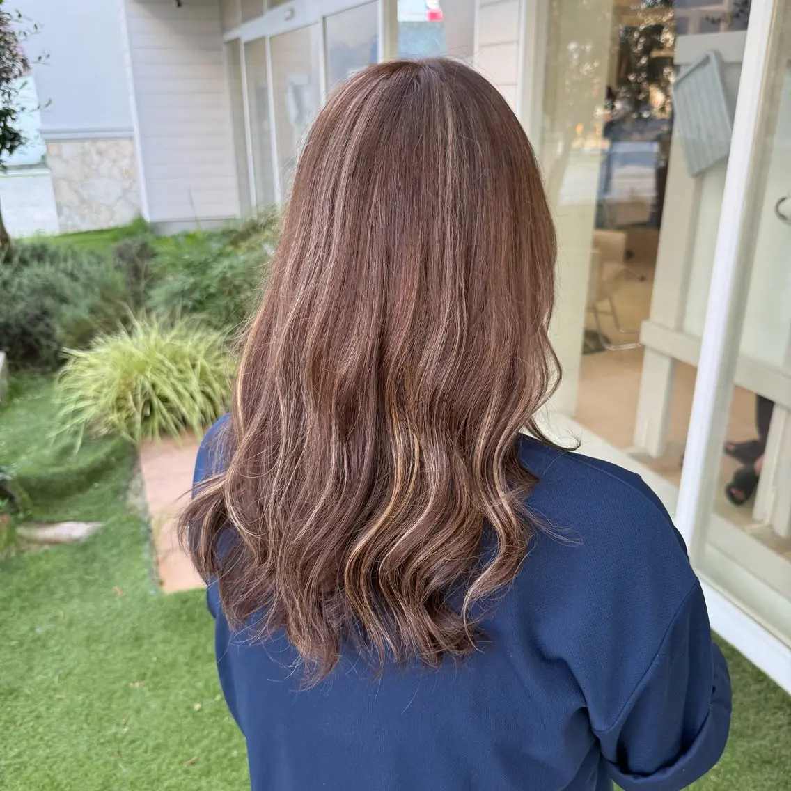 ロング カラー ヘアカラー 小玉 みりあのヘアスタイル
