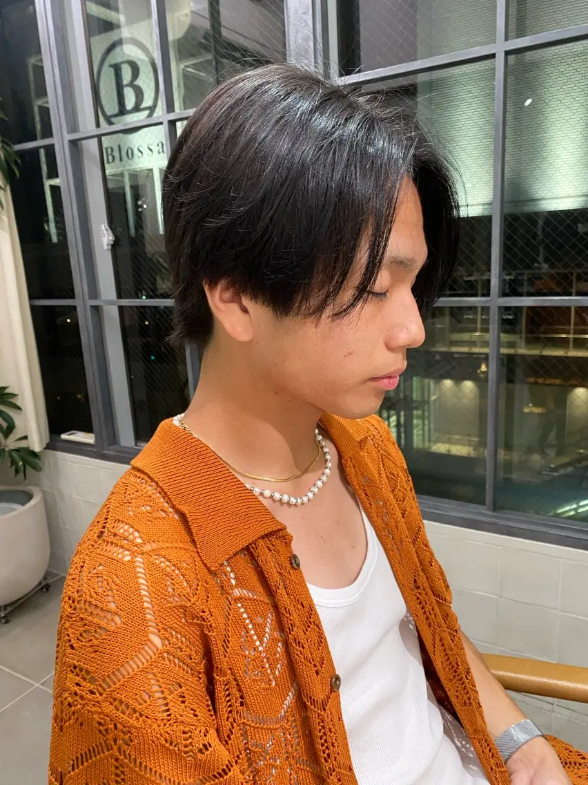 メンズ ニュアンスパーマ 田形清流のヘアスタイル