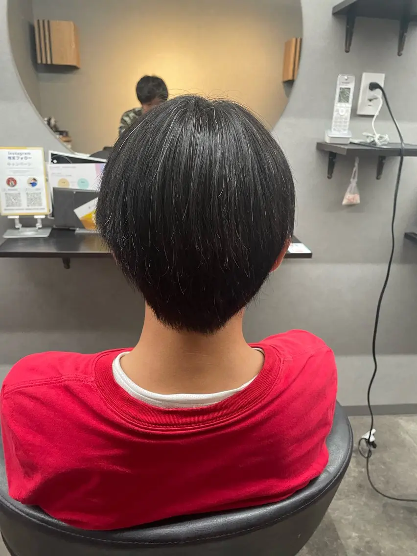 ショート パーマ 縮毛矯正 🌻ミラクル美容師 🌻✨クッポ✨のヘアスタイル