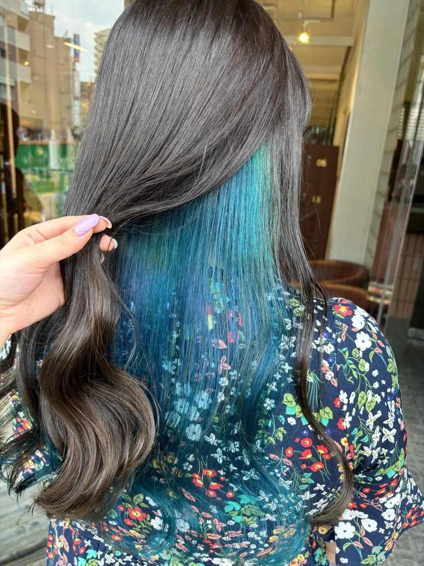 ロング エクステ エクステ 金子 陽南のヘアスタイル