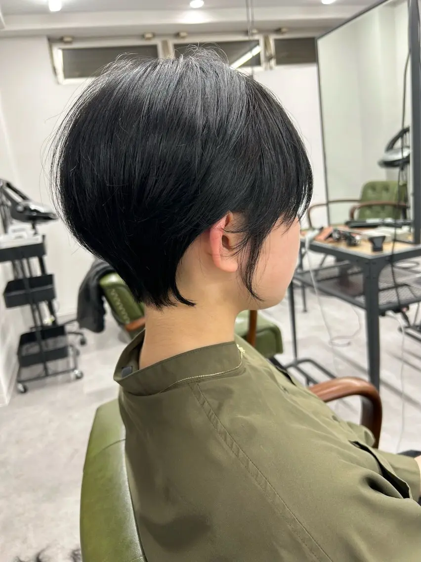 ショート ショートヘア カット トリートメント SHAFT Ieiriのヘアスタイル