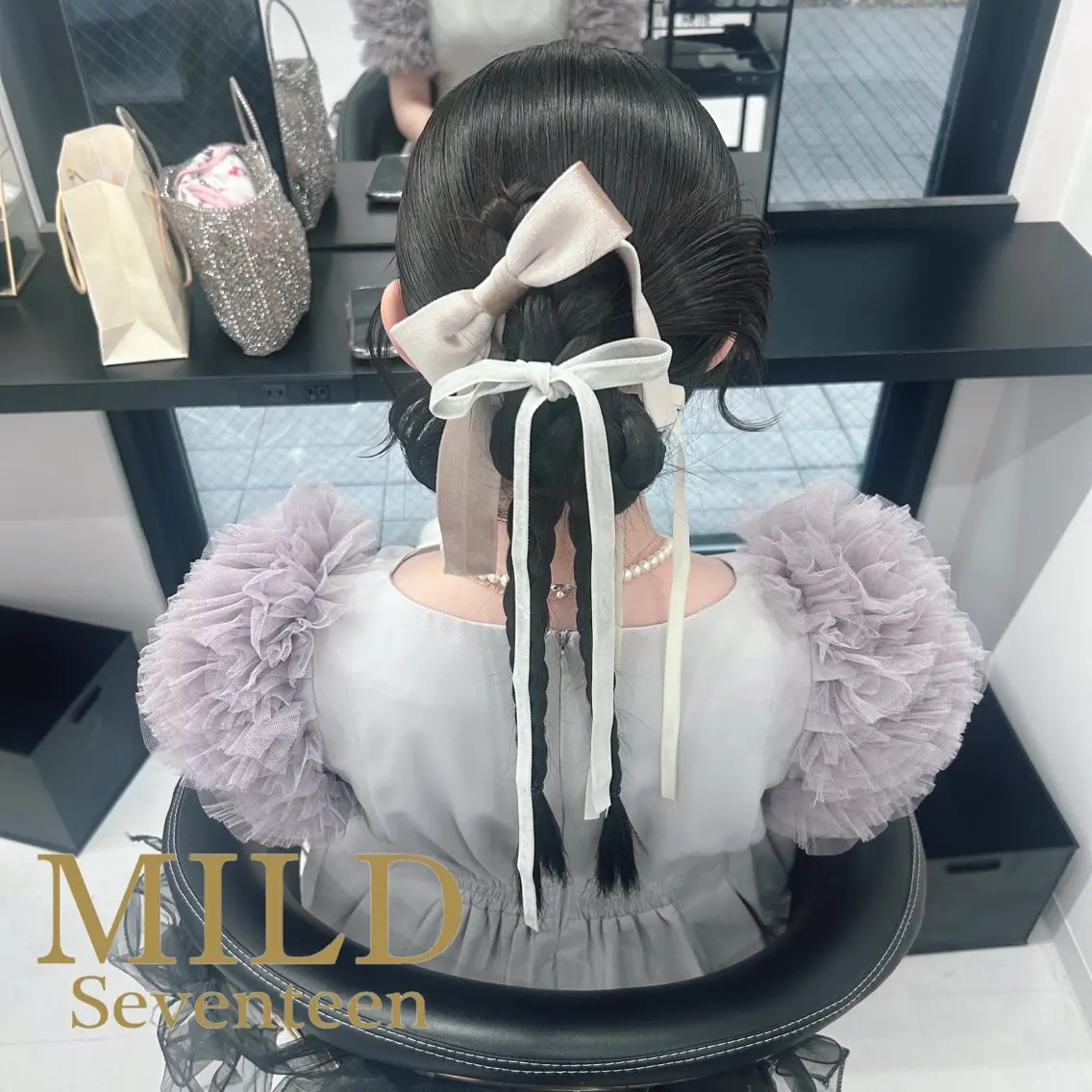 ロング ヘアアレンジ ヘアセット MILD by17 🤍ゆめか🤍のヘアスタイル
