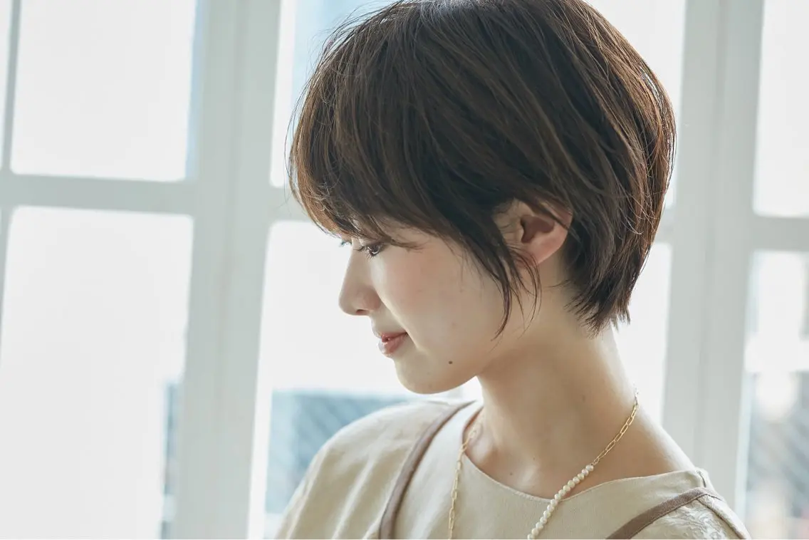 カット+イルミナカラー(アディクシーカラー)+艶✨トリートメント💐の写真