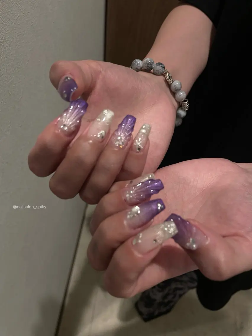 ネイル Spiky とうげ ふうかのネイルデザイン