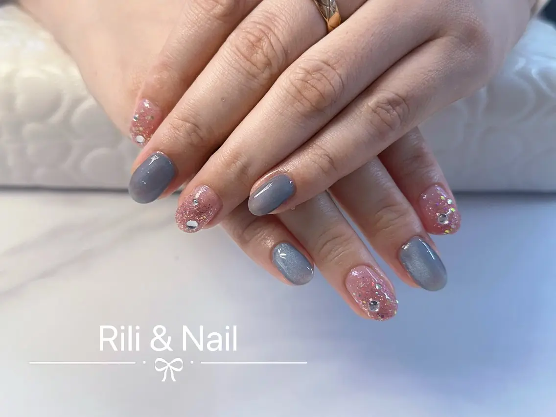 ネイル ハンドネイル Rili🌸Nail かなのネイルデザイン