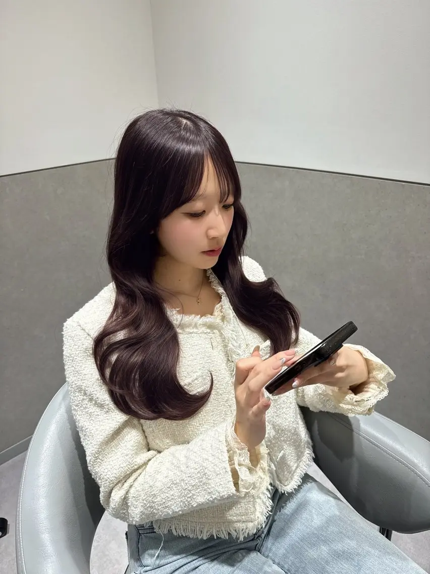 🎀【口コミご協力】プレミアムケアカラー＋トリートメント🎀の写真