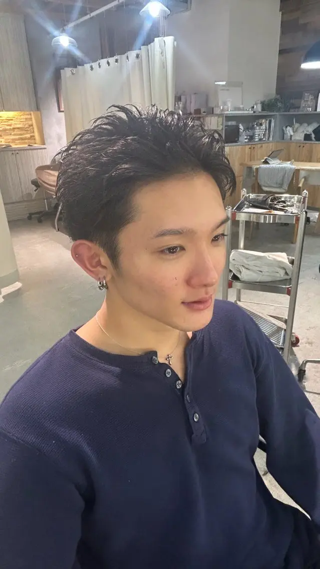 ショート ショートヘア 【ブリーチモデル募集 】高橋航大のヘアスタイル