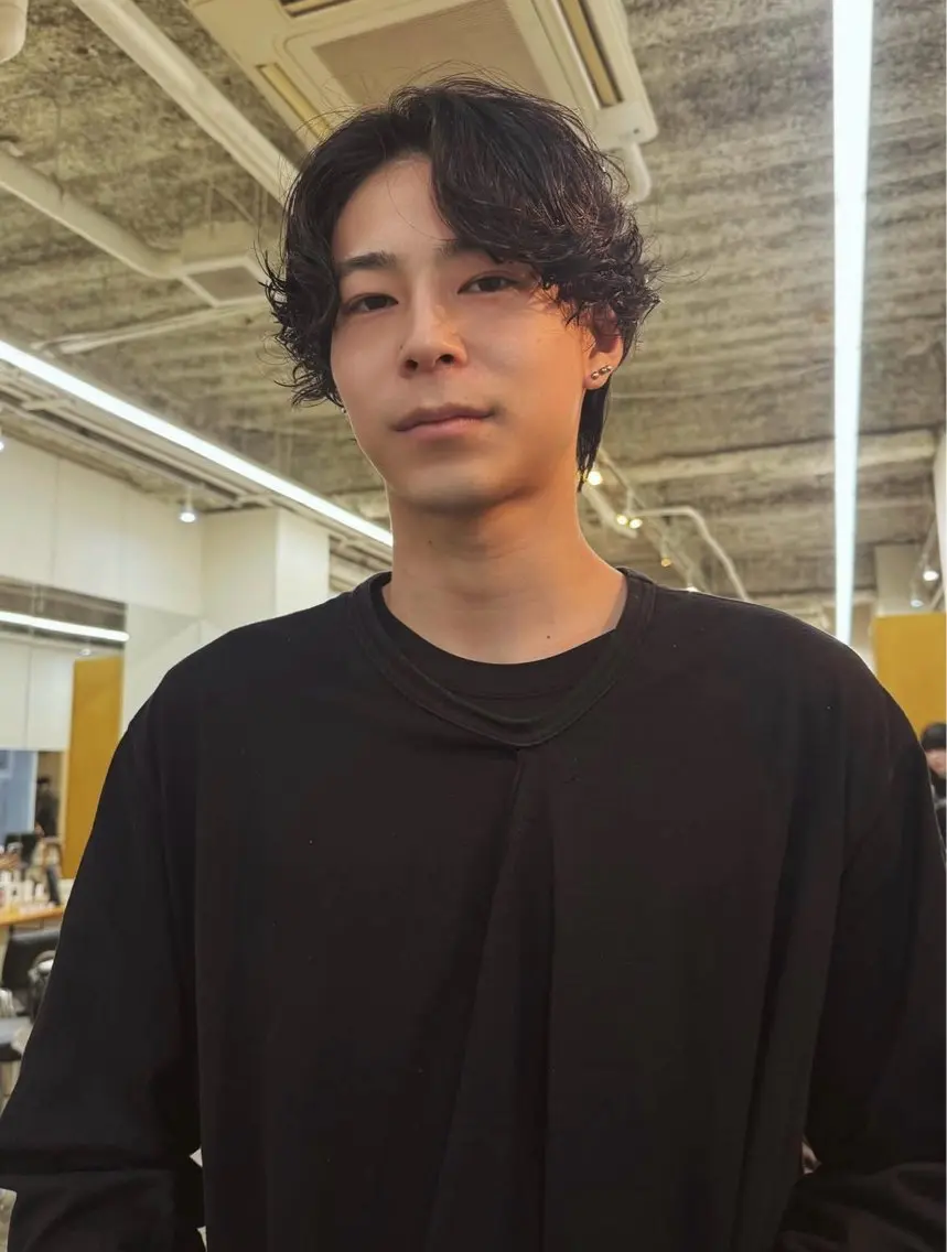 【メンズ限定‼️】カットパーマの写真