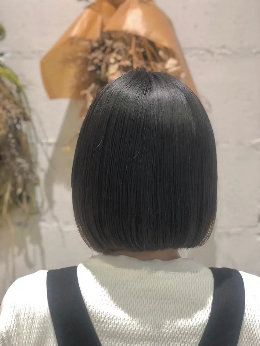 <縮毛矯正>カット+美髪縮毛矯正+oggiotto 8stepトリートメントの写真