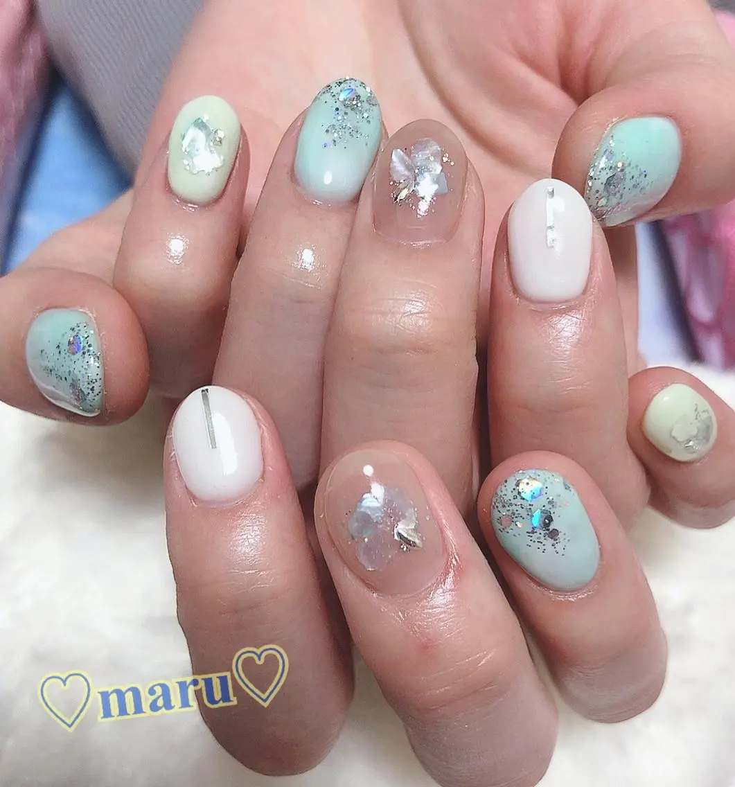 ネイル ハンドネイル フットネイル まるみ ♡のその他イメージ