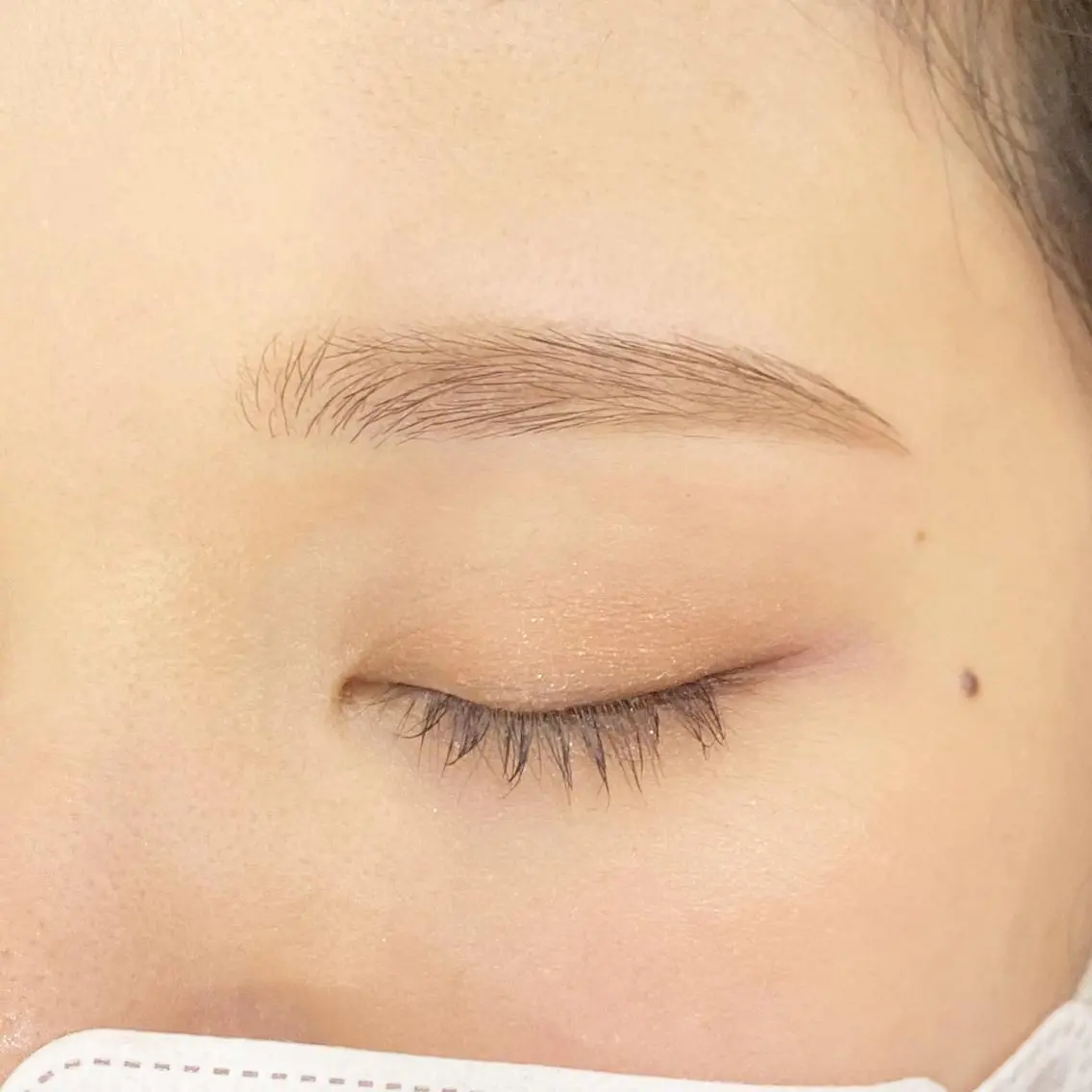 ロング カラー パーマ ヘアアレンジ マツエク・マツパ アイブロウ elblink risaのマツエク・マツパデザイン