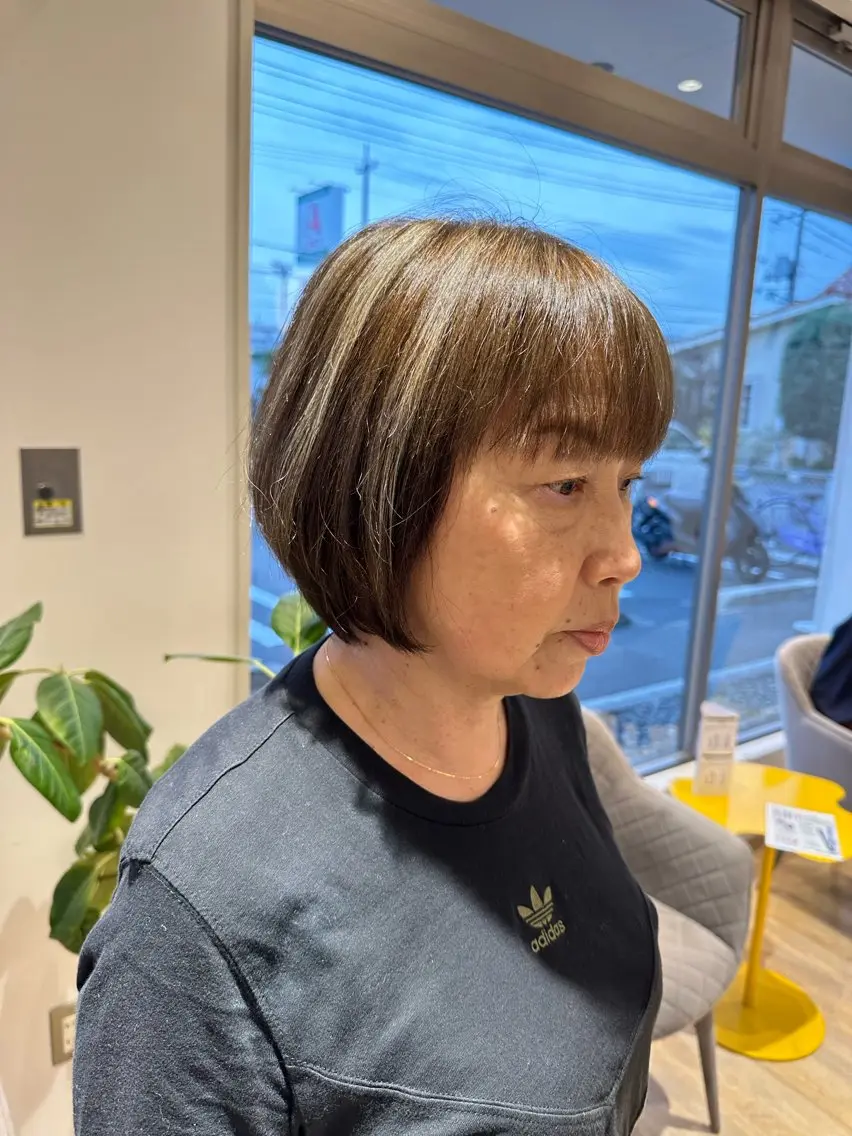 ショート and fine ほりのヘアスタイル