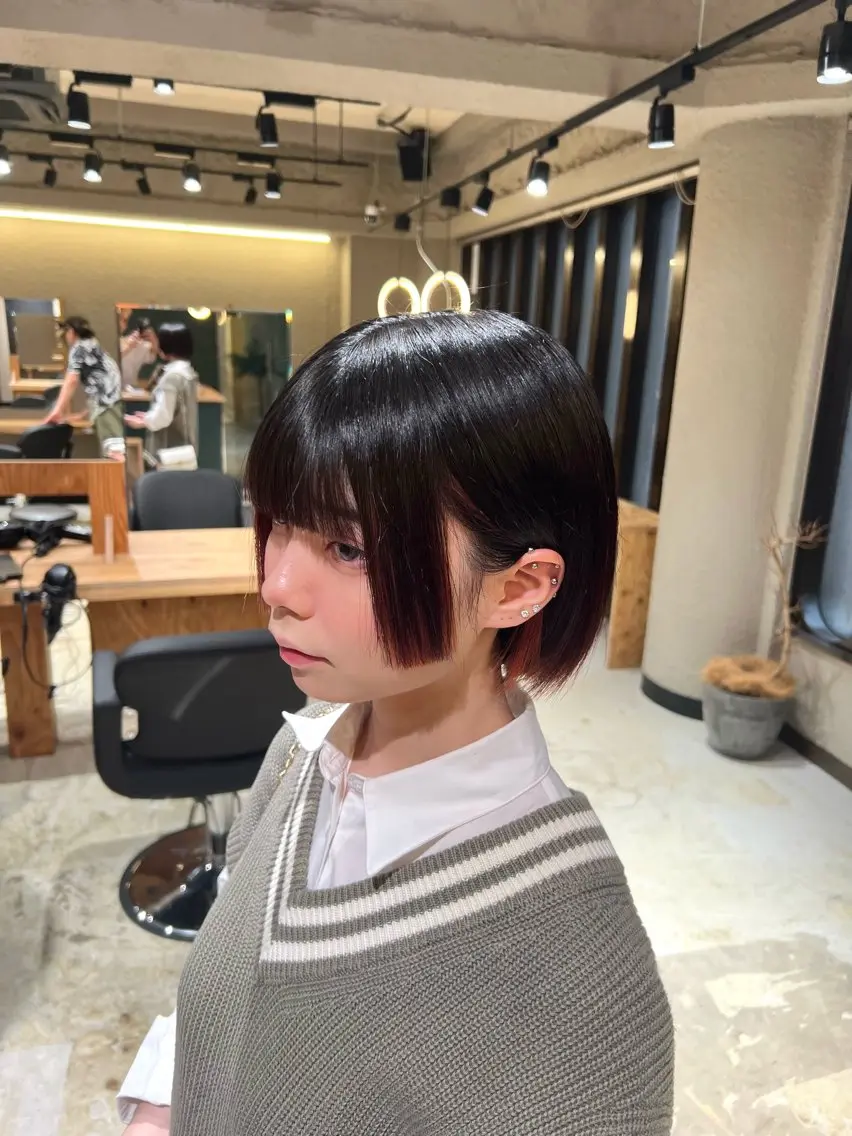 ショート カット 💖梅田レイヤー💖 副店長Tsubasaのヘアスタイル