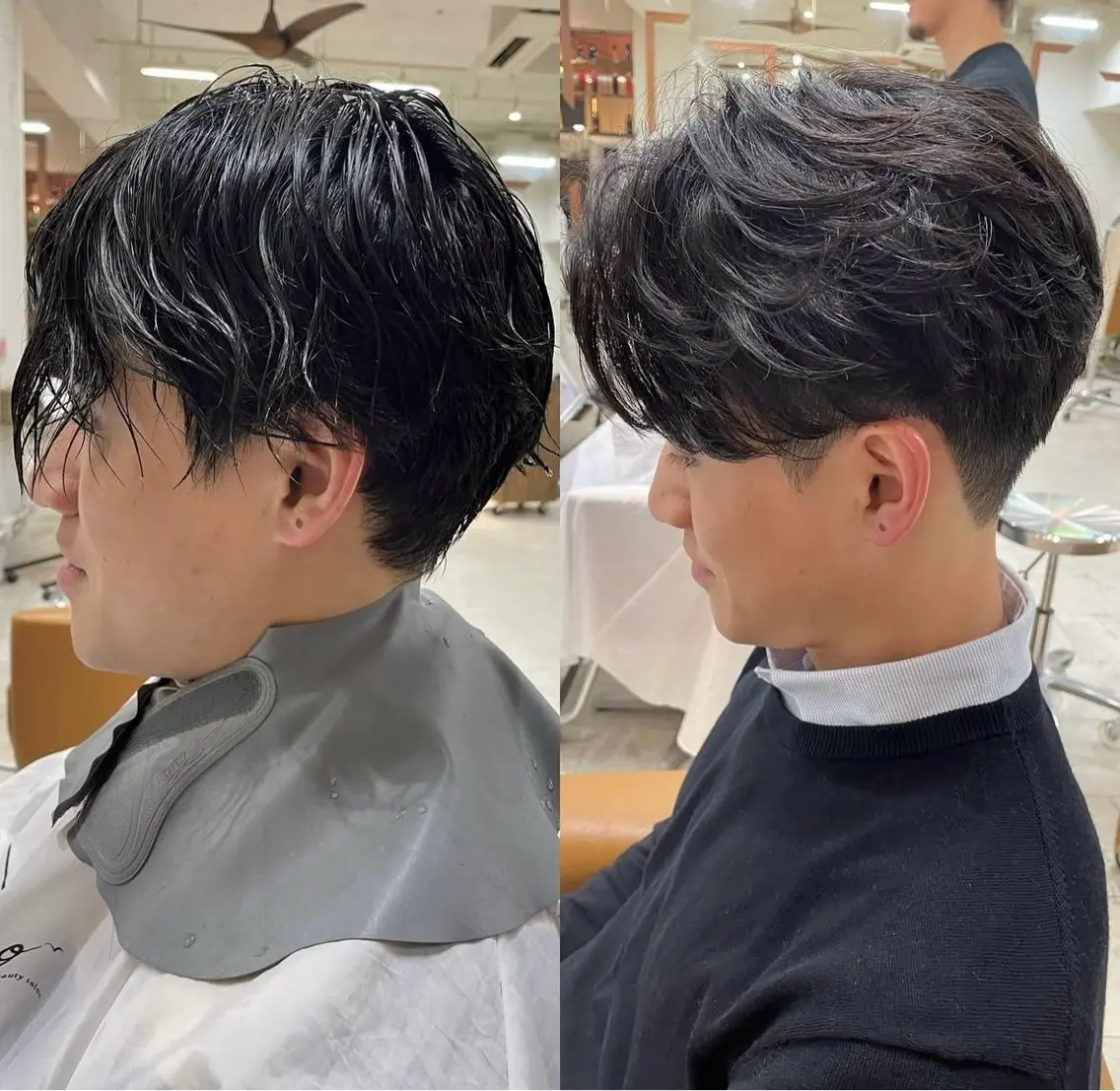 メンズ 尾前 了守のヘアスタイル