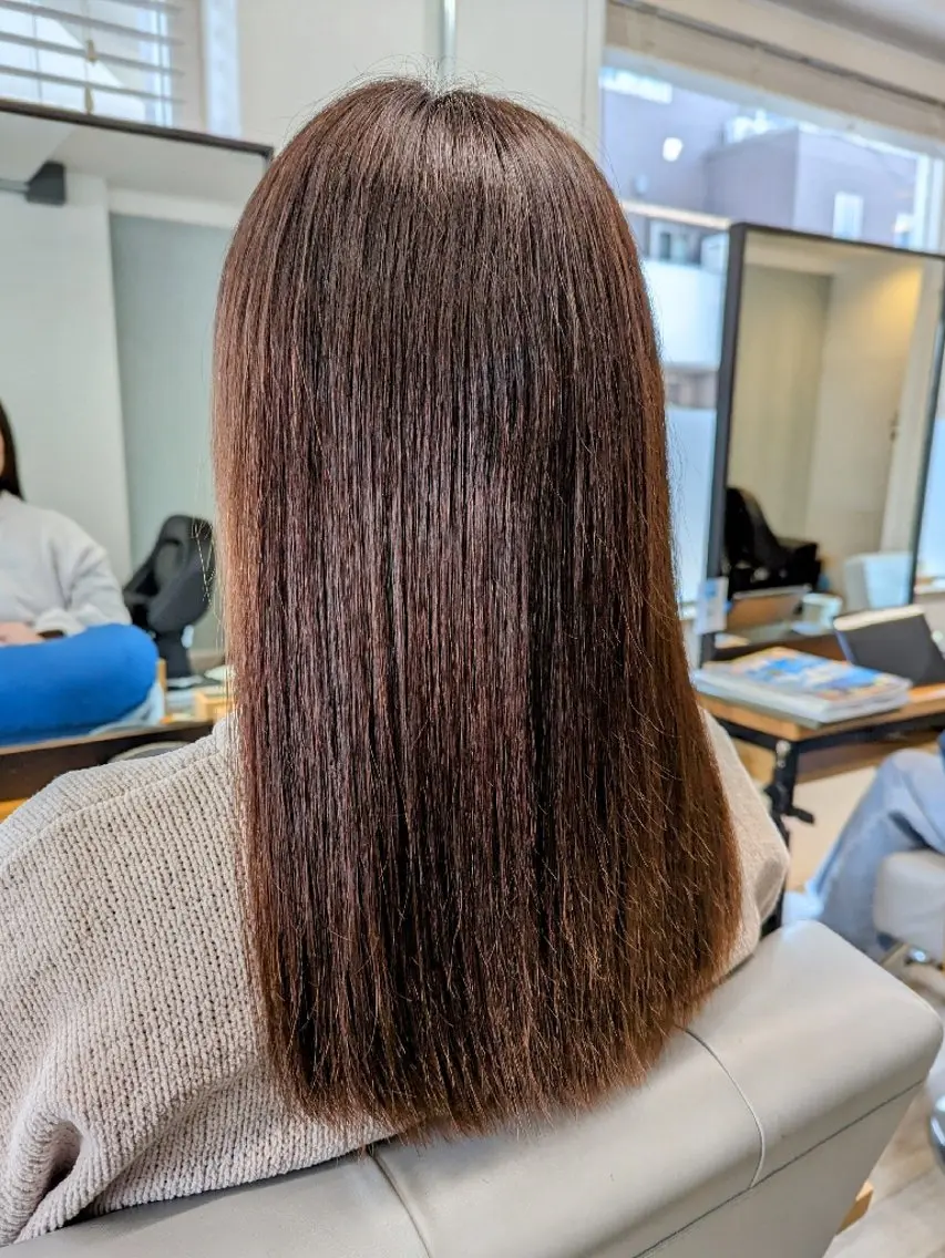 ロング トリートメント ヘアカラー トリートメント Kokeshi/吹上 /Rymlhairのヘアスタイル