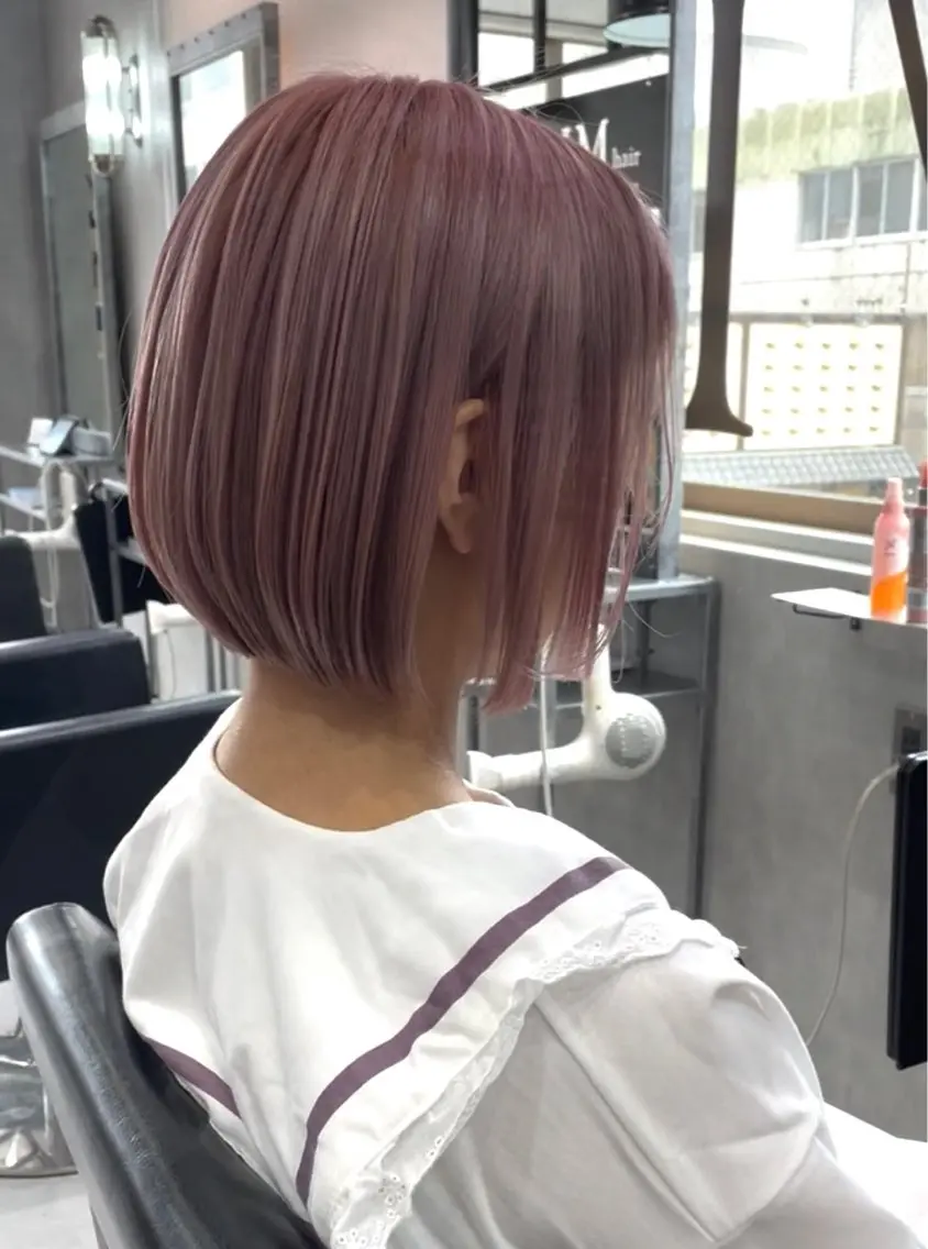 ショート カット ヘアカラー 髪質改善/ブリーチ /ユウキ🫧🌸のヘアスタイル