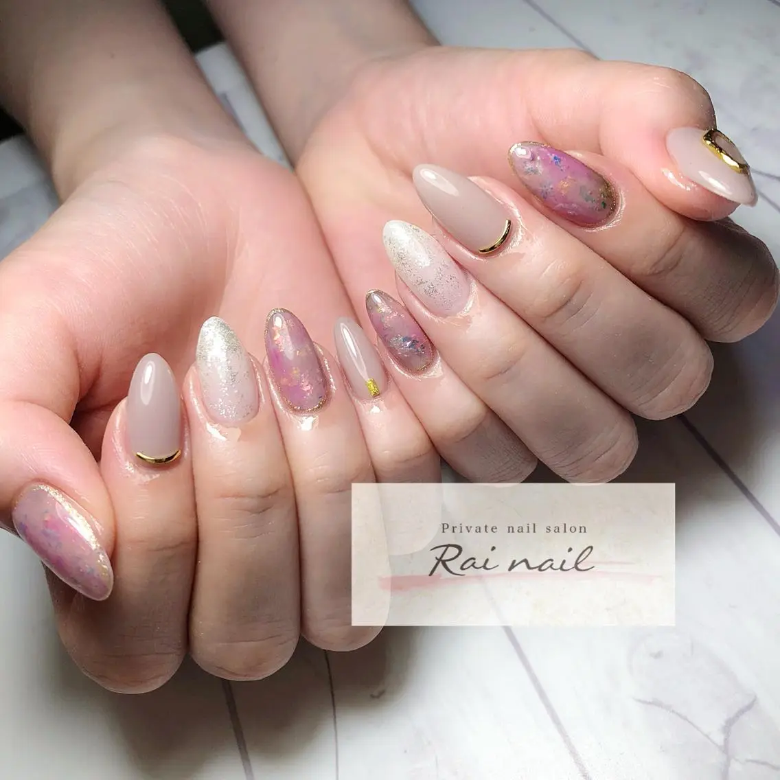 ネイル ハンドネイル Rai nail_ Risaのネイルデザイン
