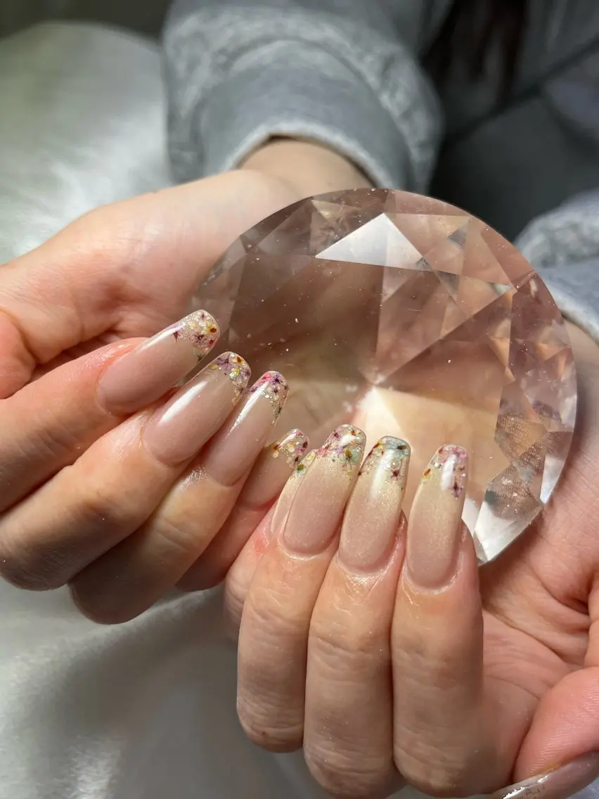 ネイル フラワーネイル nailsalon Renardkのネイルデザイン
