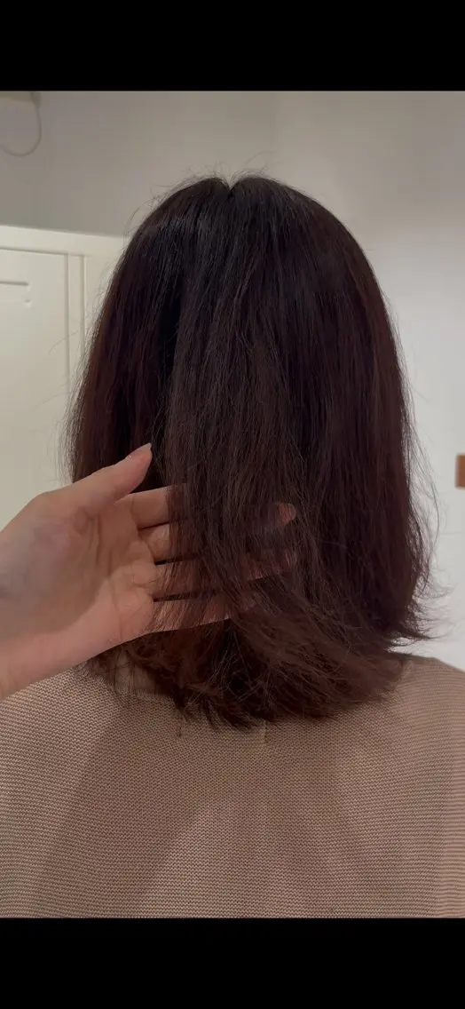 ミディアム カラー ⠀ ゆづきのヘアスタイル