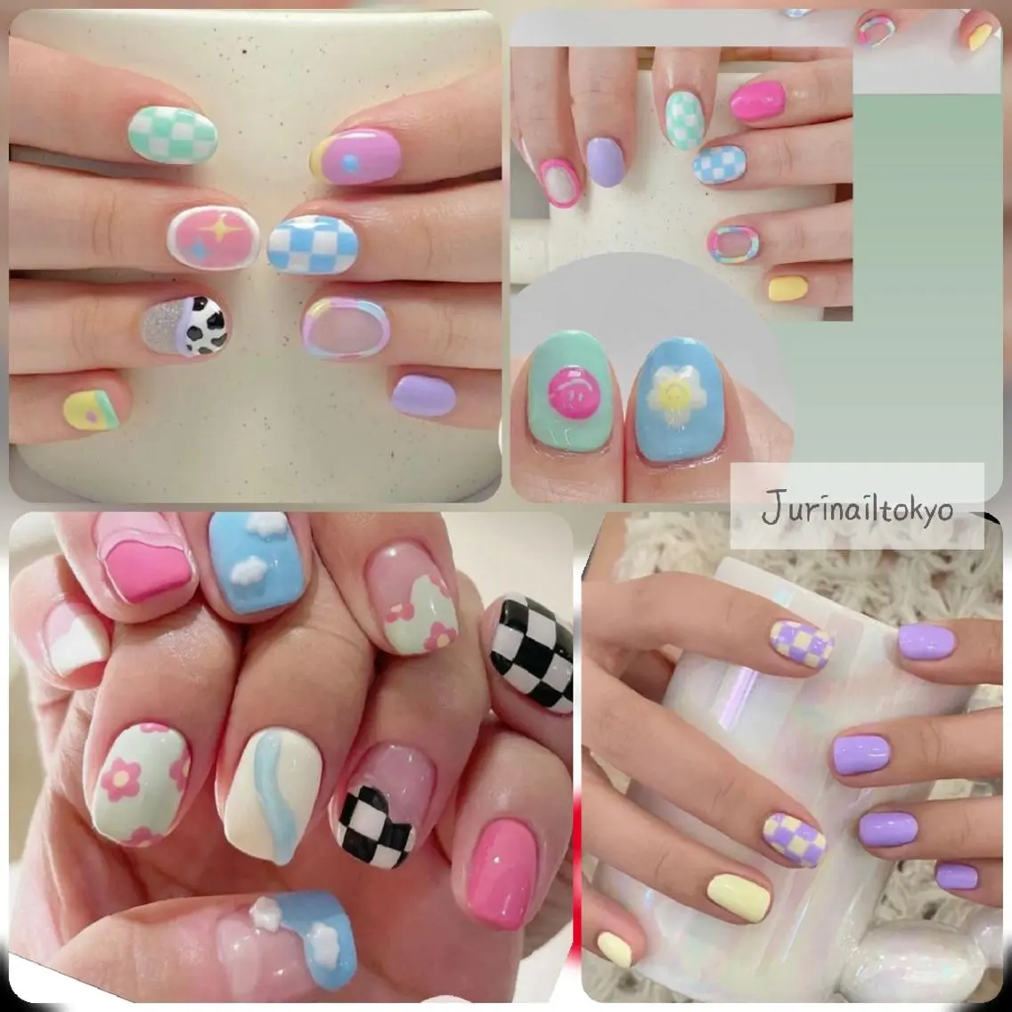 Ａ+コース💯おすすめ💅10本 いっぱいアート🍒お任せ+持ち込み✨いつでもオフ込み！！🍒(120~180)の写真