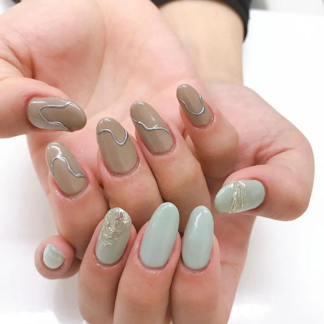 ネイル ハンドネイル Hisaka Mikiのネイルデザイン