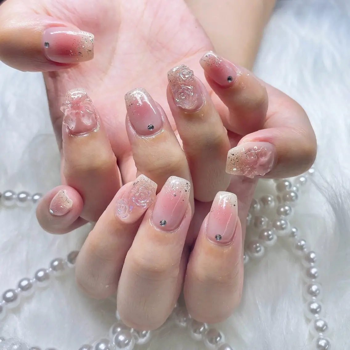 ネイル ハンドネイル ayaka ギャルネイル🎀のネイルデザイン